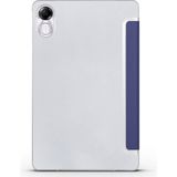 Apsuwa Huawei Honor X9 11.5 Inç Kılıf Arkası Şeffaf Standlı Smartcover - Mavi