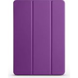 Apsuwa Huawei Matepad Air Kılıf Arkası Şeffaf Standlı Smartcover - Mor