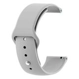 Apsuwa Huawei Watch Gt 2 46MM Uyumlu Kordon Mat Jel Silikon Saat Kordonu 22/qq--Gri