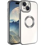 Apsuwa Iphone 15 Plus Kılıf Omega Silikon + Ekran Koruyucu - Gri