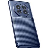 Apsuwa Realme 12 Pro Uyumlu Kılıf Negro Kabon Fiber Desen Silikon Lacivert
