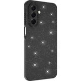 Apsuwa Samsung Galaxy A17 Kılıf Koton Simli Parlak - Siyah