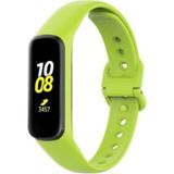 Apsuwa Samsung Galaxy Fit 2 R220 Kayış Kordon Retro Silikon - Fıstık Yeşili