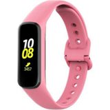 Apsuwa Samsung Galaxy Fit 2 R220 Kayış Kordon Retro Silikon - Pembe