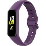 Apsuwa Samsung Galaxy Fit E R375 Kayış Kordon Retro Silikon - Mor