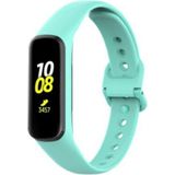 Apsuwa Samsung Galaxy Fit E R375 Kayış Kordon Retro Silikon - Turkuaz