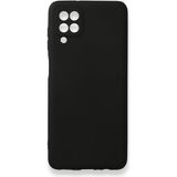 Apsuwa Samsung Galaxy M12 Ultra Elastik Silikon Rubber Premier Siyah Kılıf