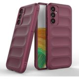 Apsuwa Samsung Galaxy M34 Optimum İçi Kadife Silikon Bordo Kılıf