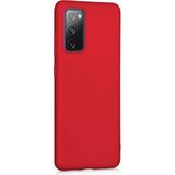 Apsuwa Samsung Galaxy S20 Fe Silikon Premier Kırmızı Kılıf