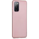 Apsuwa Samsung Galaxy S20 Fe Silikon Premier Rose Gold Kılıf
