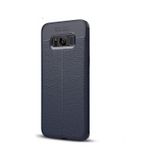 Apsuwa Samsung Galaxy Uyumlu S8 Plus Kılıf Niss Deri Dokulu Silikon