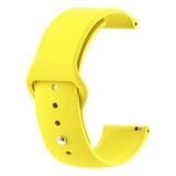 Apsuwa Samsung Galaxy Watch 3 45MM Uyumlu Kordon Mat Jel Silikon Saat Kordonu 22/qq--Sarı