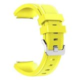 Apsuwa Samsung Galaxy Watch 46MM Uyumlu Kordon Ultimate Silikon Saat Kordonu 22/lm2--Sarı