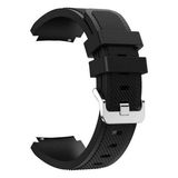 Apsuwa Samsung Galaxy Watch 46MM Uyumlu Kordon Ultimate Silikon Saat Kordonu 22/lm2--Siyah