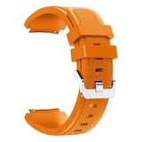 Apsuwa Samsung Galaxy Watch 46MM Uyumlu Kordon Ultimate Silikon Saat Kordonu 22/lm2--Turuncu