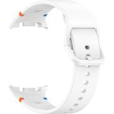 Apsuwa Samsung Galaxy Watch 8 Ultra Kordon Kayış Silikon Dikiş Detaylı - Beyaz