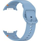 Apsuwa Samsung Galaxy Watch 8 Ultra Kordon Kayış Silikon Dikiş Detaylı - Mavi