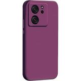 Apsuwa Xiaomi 13T Pro Kılıf Biye Silikon - Mürdüm - Mİ 13t Pro