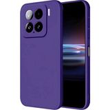 Apsuwa Xiaomi 15 Kılıf Lansman Içi Kadife Silikon Mor