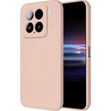 Apsuwa Xiaomi 15 Pro Kılıf Lansman Içi Kadife Silikon Pembe