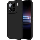 Apsuwa Xiaomi 15 Pro Kılıf Lansman Içi Kadife Silikon Siyah