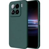 Apsuwa Xiaomi 15 Pro Kılıf Lansman Içi Kadife Silikon Yeşil