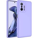Apsuwa Xiaomi Mi 11T Kılıf Lansman Içi Kadife Silikon - Lila