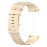 Apsuwa Xiaomi Mi Watch Uyumlu Kordon Punto Extrem Silikon Saat Kordonu 22/lm3--Bej