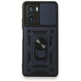 Apsuwa Xiaomi Poco F3 Kılıf Yüzüklü Sürgülü Kamera Korumalı Pars