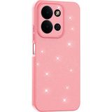 Apsuwa Xiaomi Redmi 15C Kılıf Koton Simli Parlak - Pembe
