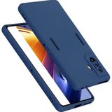 Apsuwa Xiaomi Redmi K50 Gaming Kılıf Lansman Içi Kadife Slilkon - Lacivert