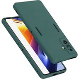 Apsuwa Xiaomi Redmi K50 Gaming Kılıf Lansman Içi Kadife Slilkon - Yeşil