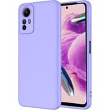 Apsuwa Xiaomi Redmi Note 12S Kılıf Lansman Içi Kadife Silikon - Lila