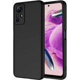 Apsuwa Xiaomi Redmi Note 12S Kılıf Lansman Içi Kadife Silikon - Siyah