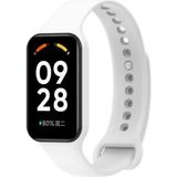Apsuwa Xiaomi Redmi Smart Band 8 Active Kordon Kayış Silikon - Beyaz
