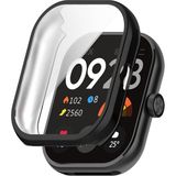 Apsuwa Xiaomi Redmi Watch 4 Ekran Koruyucu Kasa Silikon - Siyah
