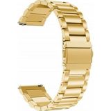Apsuwa Xiaomi Redmi Watch 5 Active Kordon Kayış Metal Sıralı Çelik 22/KRD04 - Gold