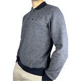 APT PRESTIGE Erkek Lacivert Kalın Selanik Kazak Polo Yaka Tasarımıyla Kış İçin Uygun - 02L-Lacivert - 2XL