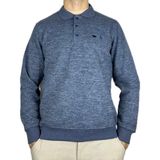 APT PRESTIGE Erkek Mavi Cepli Kalın Uzun Kol Yumuşak Dokulu Selanik Kazak - 2XL