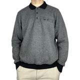 APT PRESTIGE Erkek Siyah Kışlık Regular Cepli Kalın Selanik Kazak Polo Yaka Tasarım - 02S-Siyah - 5XL