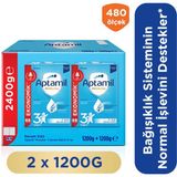 Aptamil 3 Prebiyotikli 2x1200 gr Devam Sütü