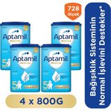 Aptamil 5 Prebiyotikli 4x800 gr Çocuk Devam Sütü