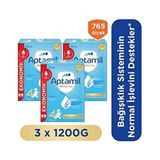 Aptamil Prebiyotikli Toz Devam Sütü 1200 x 3 3600 gr 4 Yaş İçin Zengin İçerik