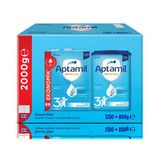 Aptamil Pronutra 3 Devam Sütü 9-12 Ay 1.200+800 G (3'li Paket)