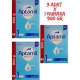 Aptamil Pronutra Toz Devam Sütü 900 gr 0-6 Ay İçin DHA İçerikli 3 Adet Paket