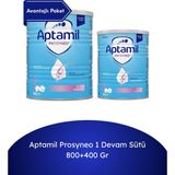 Aptamil Prosyneo 1 Devam Sütü 800 + 400 gr 0-6 Ay Bebekler İçin Özel Formül İçerir