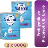 Aptamil Prosyneo 3 Prebiyotikli Probiyotikli Devam Sütü 800 gr x 2 Adet - Hediyesiz