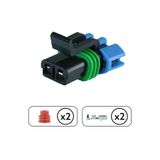Aptiv Fiat Fan Motor Soketi 2 Pin Kablosuz