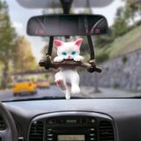 Aputue Araba süsleri, Sevimli Dal Kedi Araba Pandantifi, Araba Asılı Aksesuarları, Komik Araba Dikiz Aynası Dekoru, Araba İç Dekorasyonu, Araba Nazarlığı Şirin Araba Ayna Asılı Aksesuarları