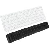 Aputue Bilgisayar klavyesi bilek desteği, Bilgisayar Klavyesi için Bilek Destekliği, Kaymayan PU Tabanlı Ergonomik Klavye Bilek Desteği, Ofis, Ev ve Laptop Kullanımı için Ağrı Giderici
